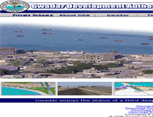 Tablet Screenshot of gda.gov.pk